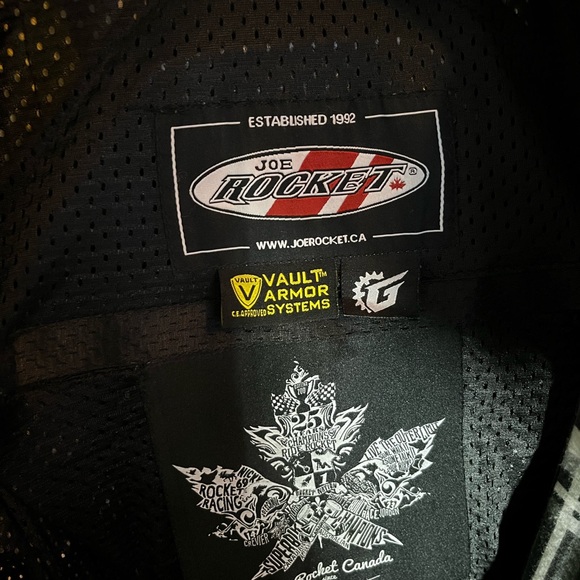 Joe Rocket Mission Motorcycle Armoured Shirt (Medium) (worn twice last season) - Picture 7 of 8